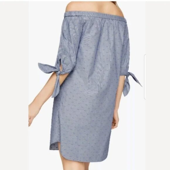 BCBG Max Azria Cadence Off Shoulder Dress Size L - Picture 3 of 5